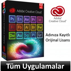 Adobe Creative Cloud 1 Aylık Lisans